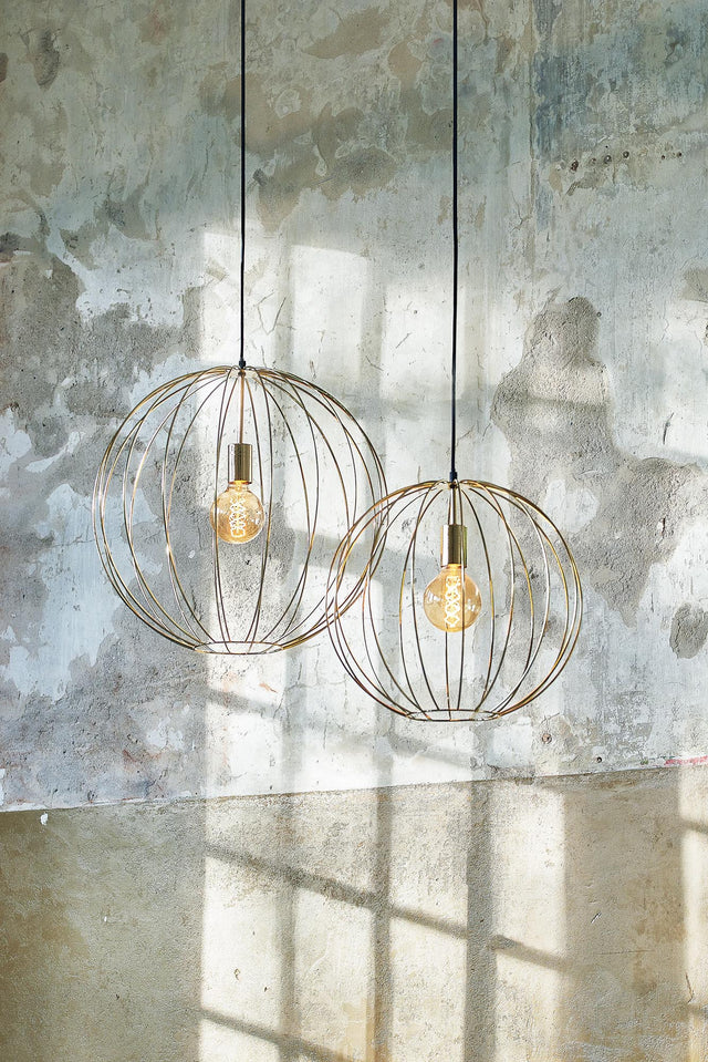 Light & Living hanglamp Suden - goud - Ø50cm