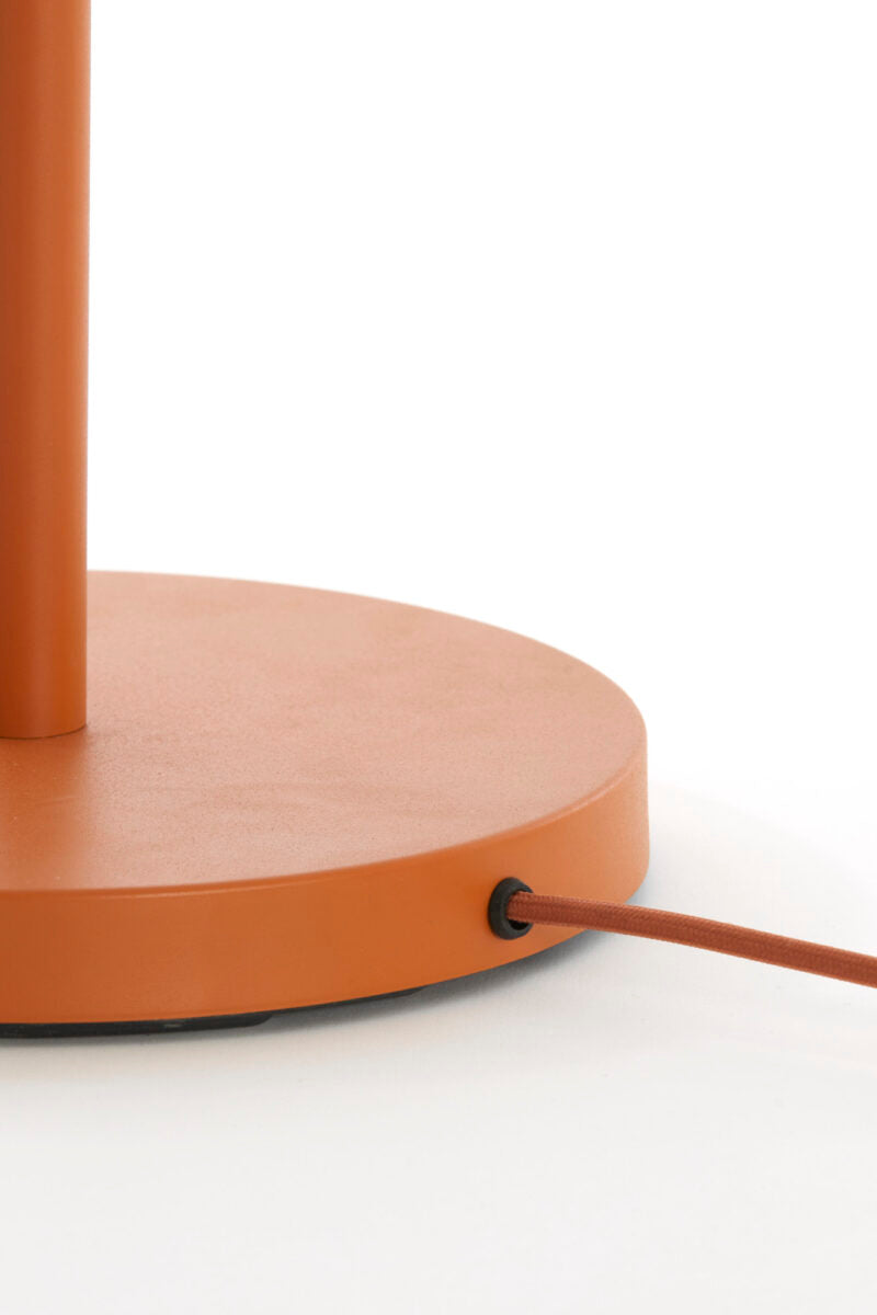 Oranje minimalistische lampenvoet Light & Living Washington