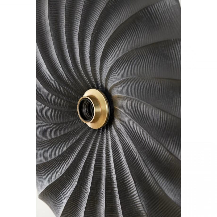 Light & Living Bapato wandlamp Ø51x9 cm - mat zwart