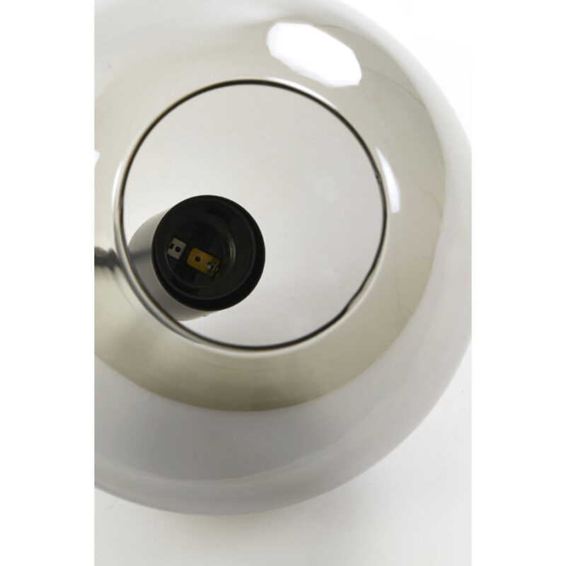 Retro zwarte hanglamp vier bollen Light & Living