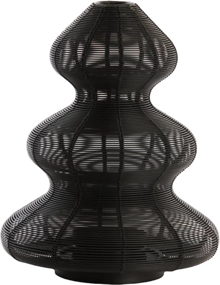 Black Christmas Tree Lantern – Light & Living – Ø16x19 cm